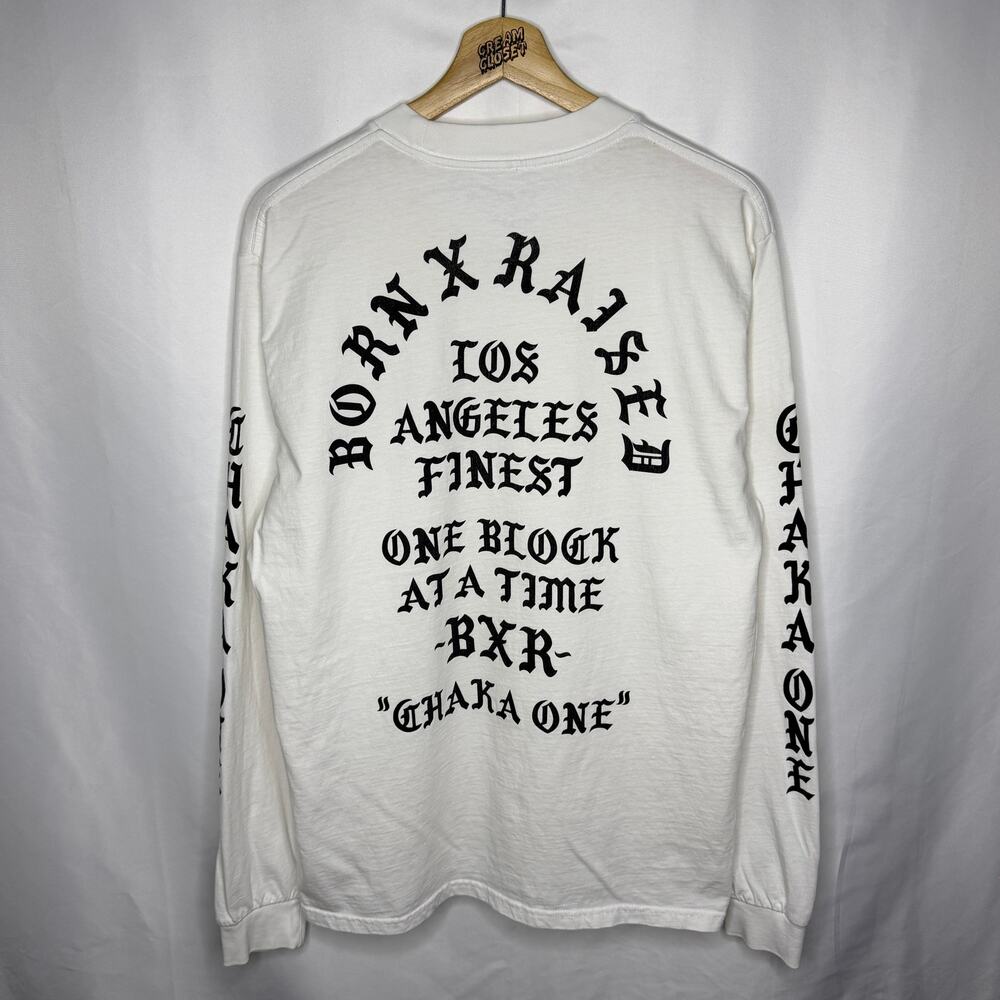 Born x Raised BXR Chaka Los Angeles Graffiti Streetwear Tee M
